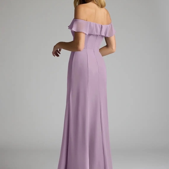 Azazie Sophie Dress Wisteria (10) - Picture 2 of 5